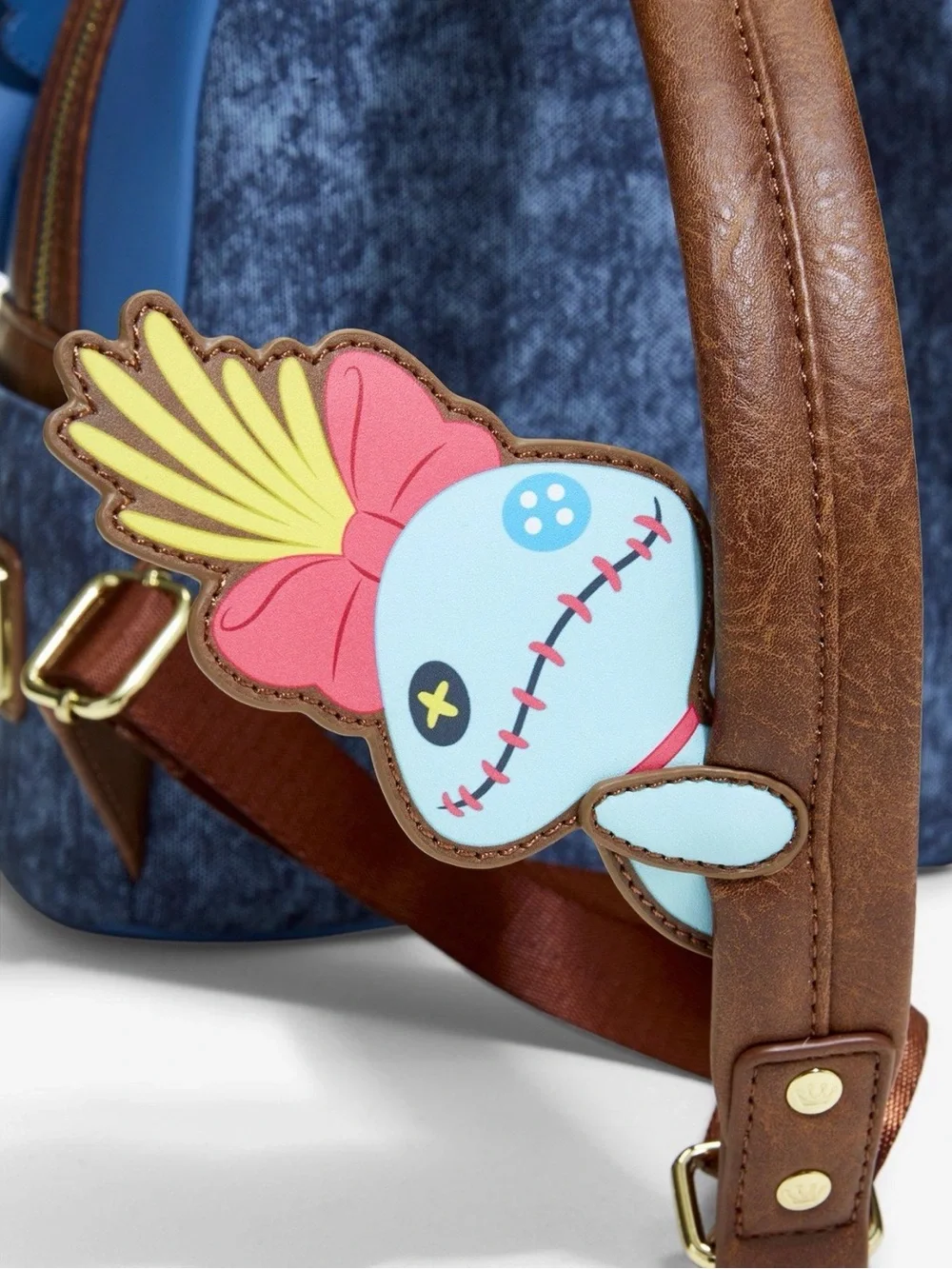 New Loungefly Disney Lilo & Stitch Pirate Stitch Figural Mini Backpack